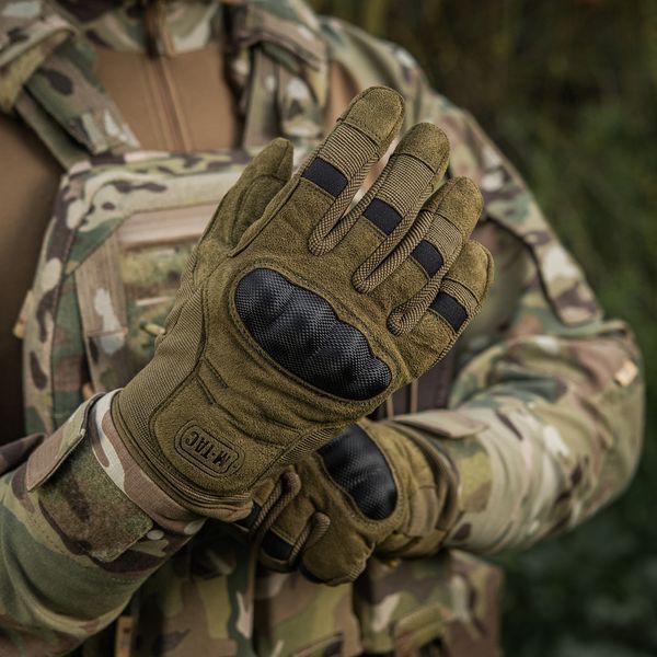 M-TAC Рукавички ASSAULT TACTICAL MK.6 Olive 90306001 S(р) 90306001 фото